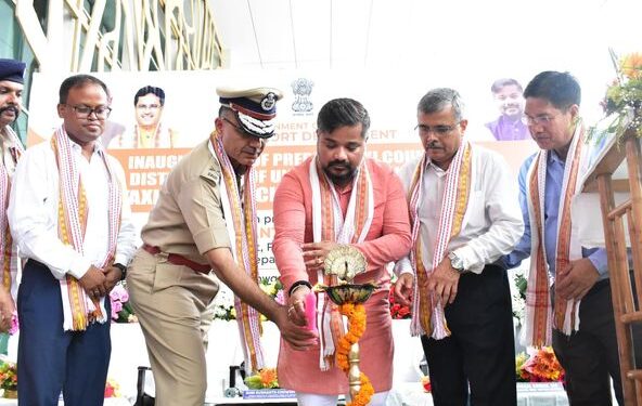 Prepaid Taxi Counter Inaugurated at Agartala MBB Airport