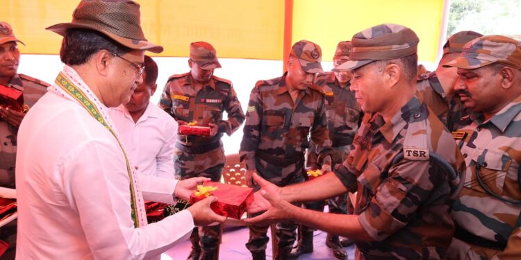 Chief Minister Annouces Development Plans for TSR Forces