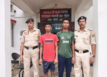 GRP Arrests Two Indian Touts with Assistance from Sonamura Police and BSF