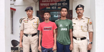 GRP Arrests Two Indian Touts with Assistance from Sonamura Police and BSF