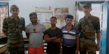 Three Bangladeshi detain