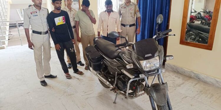 NCC Police Apprehend Three Suspected Thieves, Recover Stolen Bike