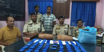 Amtali Police arrests drug trafficker