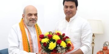 MP Biplab Deb raises concern over border fencing issue