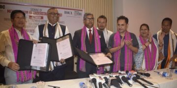 Pradyot attends MoU Signing ceremony