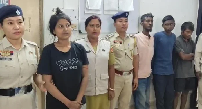 Young woman arrested in Agartala for drug peddling