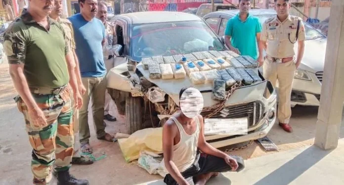 Drug smuggler arrested