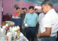 Minister Sudhanshu Das made an unexpected visit to the Animal Husbandry Development Department and veterinary hospital