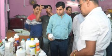 Minister Sudhanshu Das made an unexpected visit to the Animal Husbandry Development Department and veterinary hospital