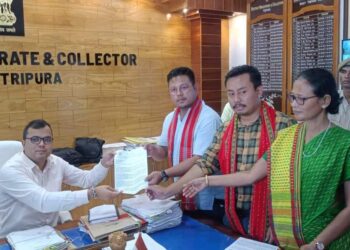 Raj Bhawan: YTF submits deputation to West Tripura DM