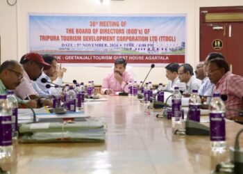 38th Board of Directors Meeting of Tripura Tourism Development Corporation Ltd.