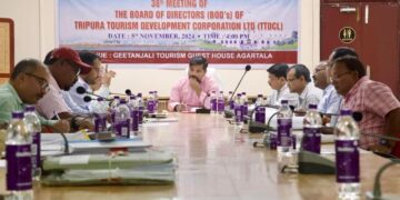 38th Board of Directors Meeting of Tripura Tourism Development Corporation Ltd.