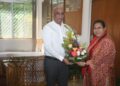 Honorable MP Maharani Kriti Singh Debbarma’s Visit to BSF Headquarters