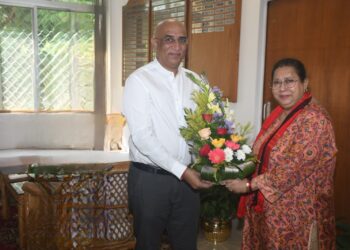 Honorable MP Maharani Kriti Singh Debbarma’s Visit to BSF Headquarters