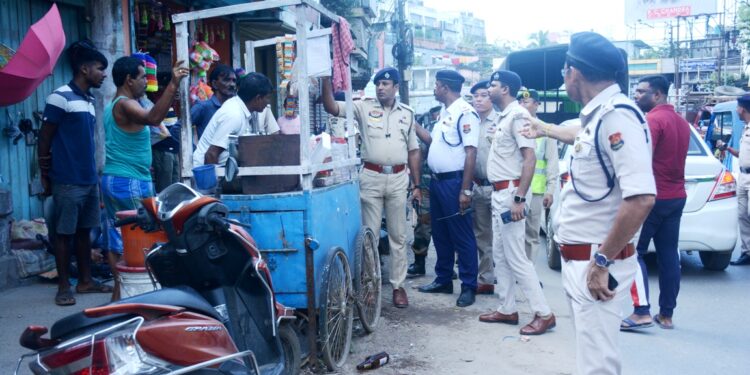 Joint Operation Launched to Alleviate Traffic Congestion in Agartala