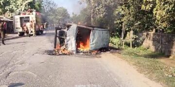  2 injured in political clash