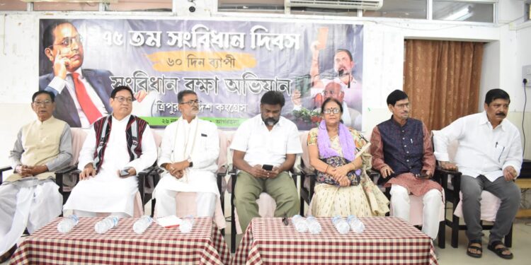 MLA Sudip Roy Barman Raises Concerns on 75th Constitution Day