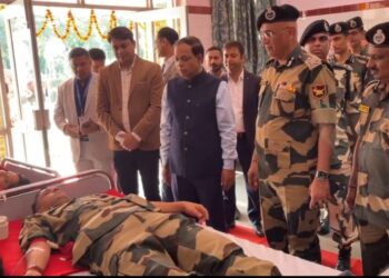 BSF launched a state-wide blood donation drive