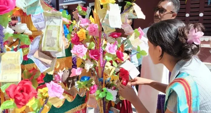47th Kathin Chibar Dan Festival Celebrated at Benubun Buddhist Monastery