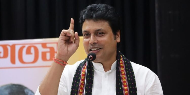 MP Biplab Kumar Deb Attends Tring Festival, Announces Development Grant