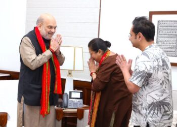 TIPRA Motha Chief met with Union Home Minister Amit Shah