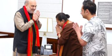 TIPRA Motha Chief met with Union Home Minister Amit Shah