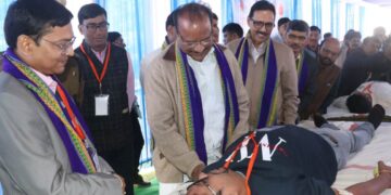 Association of Service Engineers of Tripura organizes blood donation camp: GUV inaugurated