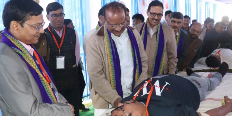 Association of Service Engineers of Tripura organizes blood donation camp: GUV inaugurated