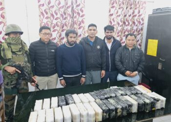 SECURITY FORCES STRIKE GOLD WITH MASSIVE DRUG HAUL IN TRIPUR