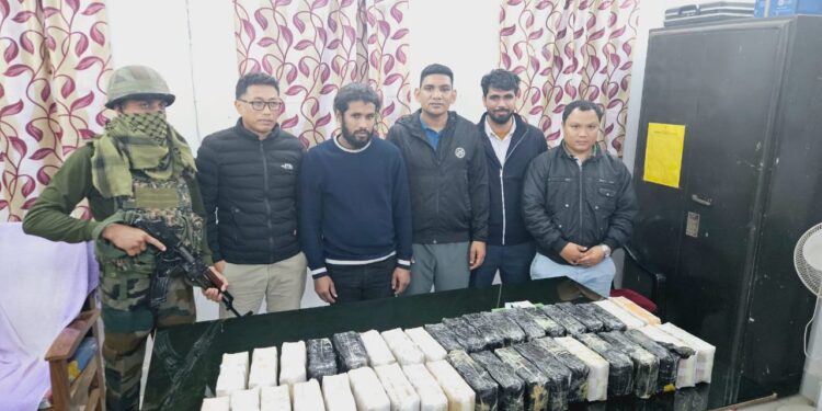 SECURITY FORCES STRIKE GOLD WITH MASSIVE DRUG HAUL IN TRIPUR