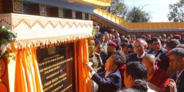 Chief Minister of Sikkim inaugurates Cultural Centre and renovated Rinchen Chholing Monastery at Meghi Dara, Rinchenpong Gyalshing