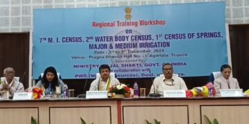 Three-Day Regional Training Workshop on Irrigation and Water Bodies Census Held in Agartala