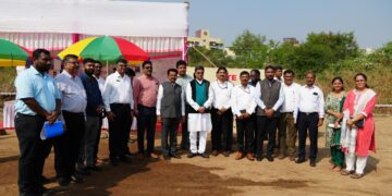 CM inspects land, progress of work for new Tripura Bhawan in Mumbai