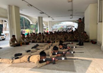 Enthusiastic Cadets Shine on Day 6 of Combined Annual Training Camp 103