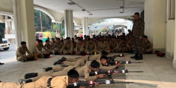 Enthusiastic Cadets Shine on Day 6 of Combined Annual Training Camp 103