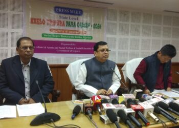 State-Level Khelo Tripura Para Games to be Held on December 18 and 19