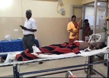 70-year-old man died in road accident