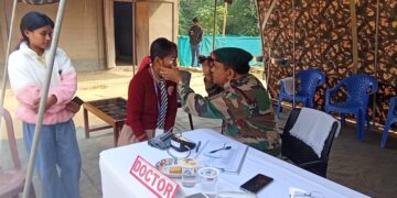 ASSAM RIFLES CONDUCTS MEDICAL CAMP AT FATIKCHERA HAMARI ENGLISH SCHOOL, PROMOTING HEALTH AND WELL-BEING