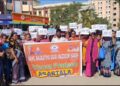 Akhil Bharatiya Safai Mazdoor Sangh raised slogans against non-payment of wages