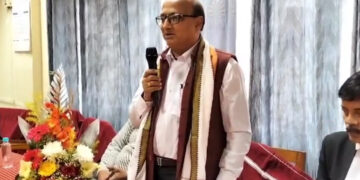 Tripura High Court Bar Association  organizes felicitation programme for  Advocate General Shaktimoy Chakraborty