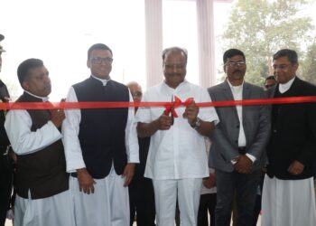 GUV inaugurates the new pre-primary building block of Holy Cross School