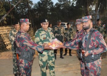 IG BSF TRIPURA FRONTIER VISITS NORTH TRIPURA AND UNAKOTI DISTRICTS