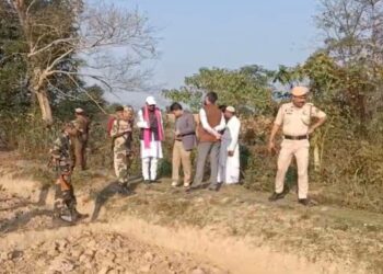 Authorities in Unakoti district expressed serious concerns over Bangladesh government’s unlawfully raising