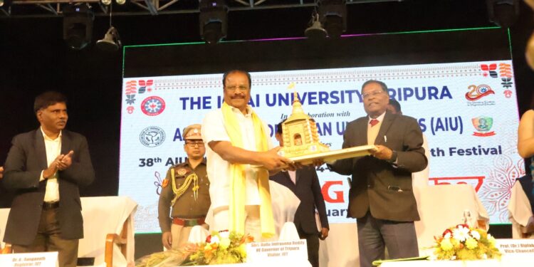 Governor participating at ICFAI University