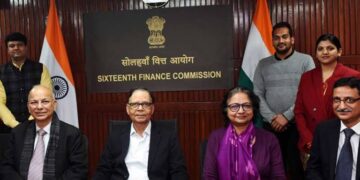 16th Finance Commission delegation arrives