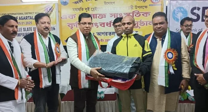 All Tripura Blind Committee celebrates 216th birth anniversary of the great Louis Braille