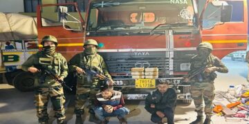 ASSAM RIFLES SEIZES YABA TABLETS WORTH RS 12 CRORES