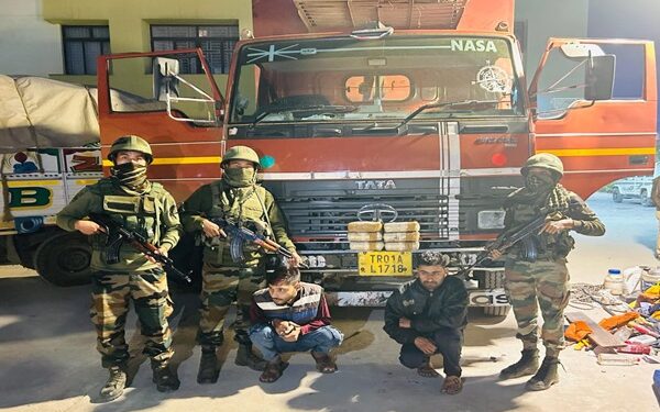 ASSAM RIFLES SEIZES YABA TABLETS WORTH RS 12 CRORES