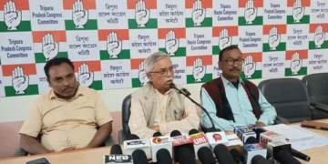 Tripura Congress declares movement to address the pressing issues faced by farmers and workers