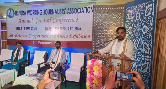 Prime Minister will inaugurate the newly reconstructed Mata Tripureswari Temple in March: Sushanta